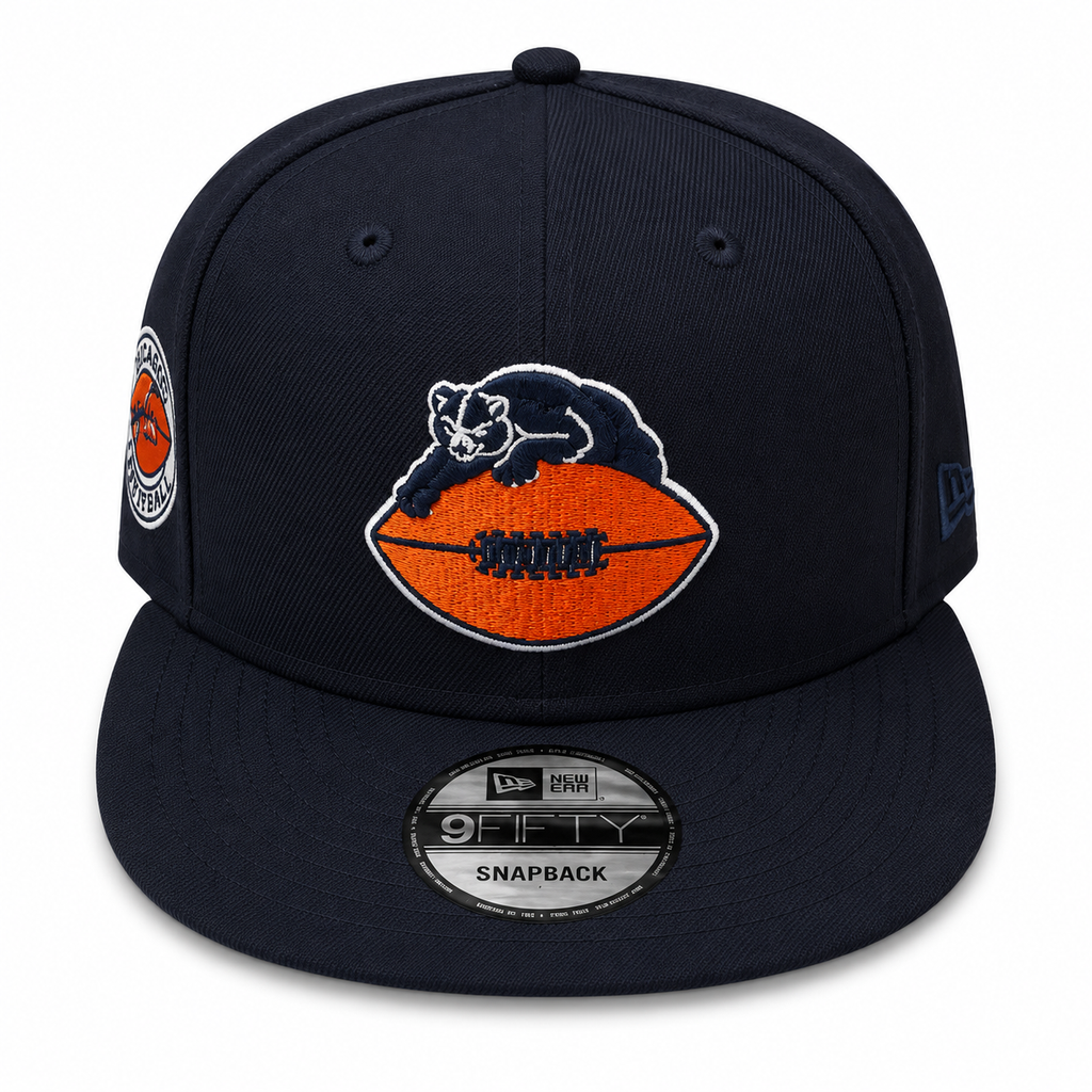Chicago Bears New Era Gridiron Classics 1946 Navy 9FIFTY Adjustable Snapback Hat