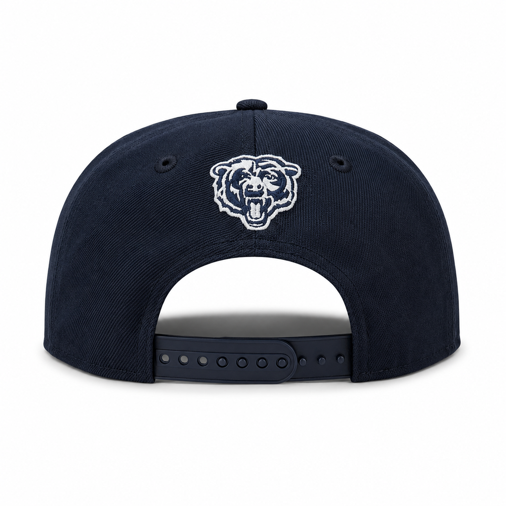 Chicago Bears New Era Gridiron Classics 1962-1973 Navy 9FIFTY Adjustable Snapback Hat