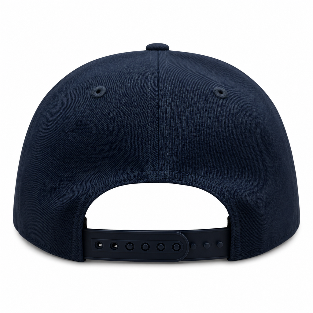 Chicago Bears New Era Navy Gridiron A-Frame 9FORTY Adjustable Hat