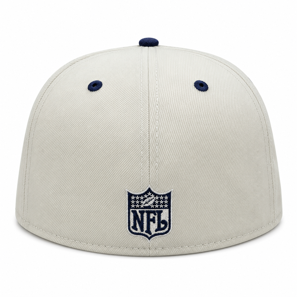 Chicago Bears Gridiron Chrome/Navy New Era 59FIFTY Fitted Hat