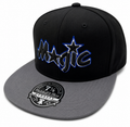 Men's Mitchell & Ness Gray/Black Orlando Magic Hardwood Classics Reload 2.0 Fitted Hat
