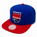 Men's Mitchell & Ness Sacramento Kings Hardwood Classics Royal/Red Two-Tone 2.0 Snapback Hat