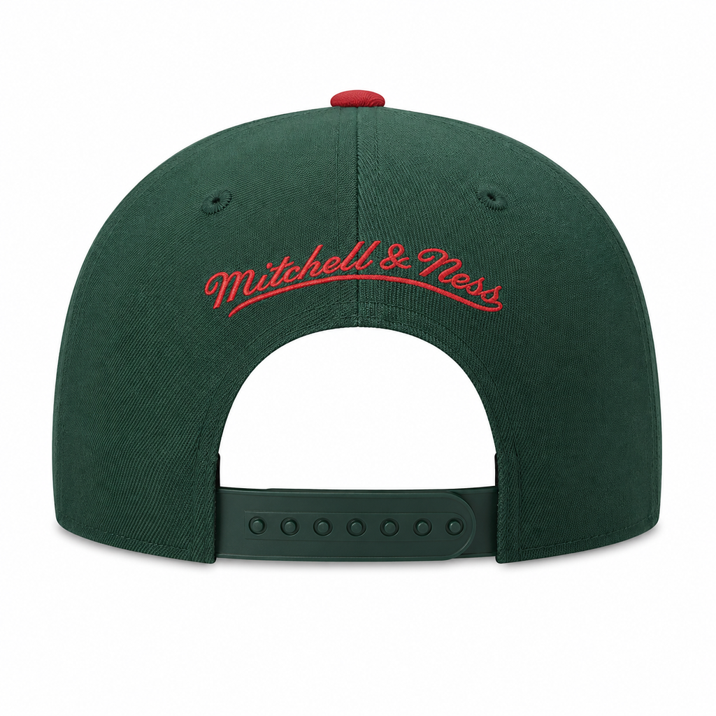 Mens NBA Seattle SuperSonics 2-Tone 2.0 Snapback Hat By Mitchell And Ness