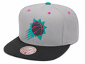 Men's Phoenix Suns Mitchell & Ness Gray Wolf Mags Snapback Hat