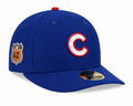 Men's Chicago Cubs New Era Blue Spring Training MLB17 Side Patch Diamond Era Low Profile 59FIFTY Fitted Hat