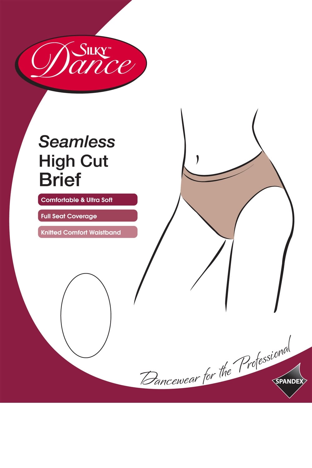 Dance Seamless High Cut Brief