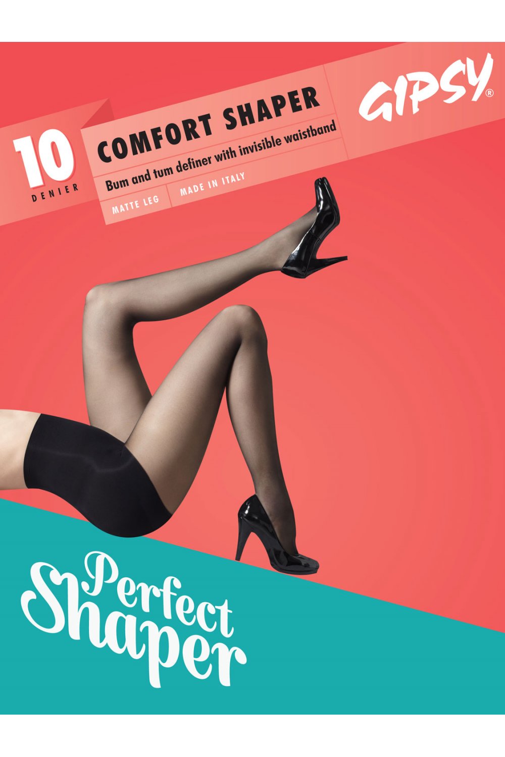 Invisible Comfort Waistband Shaper Tights 1401