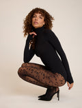 Leopard Sheer Tights