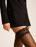 Chic Dot Thigh High