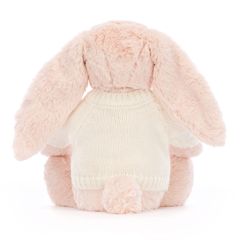 Blossom Blush Bunny with Personalised Cream Jumper
