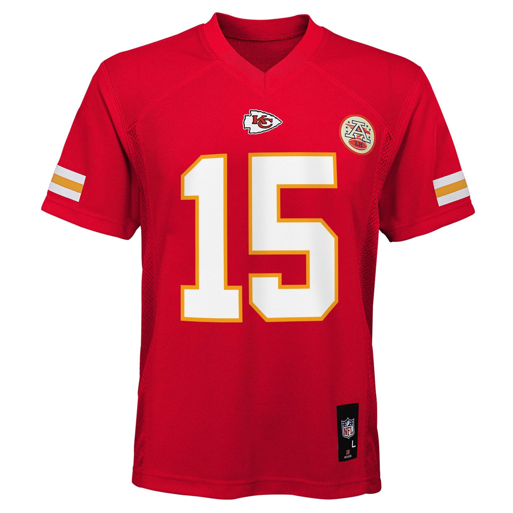 Youth Patrick Mahomes Kansas City Chiefs Red  Mid Tier Player Jersey