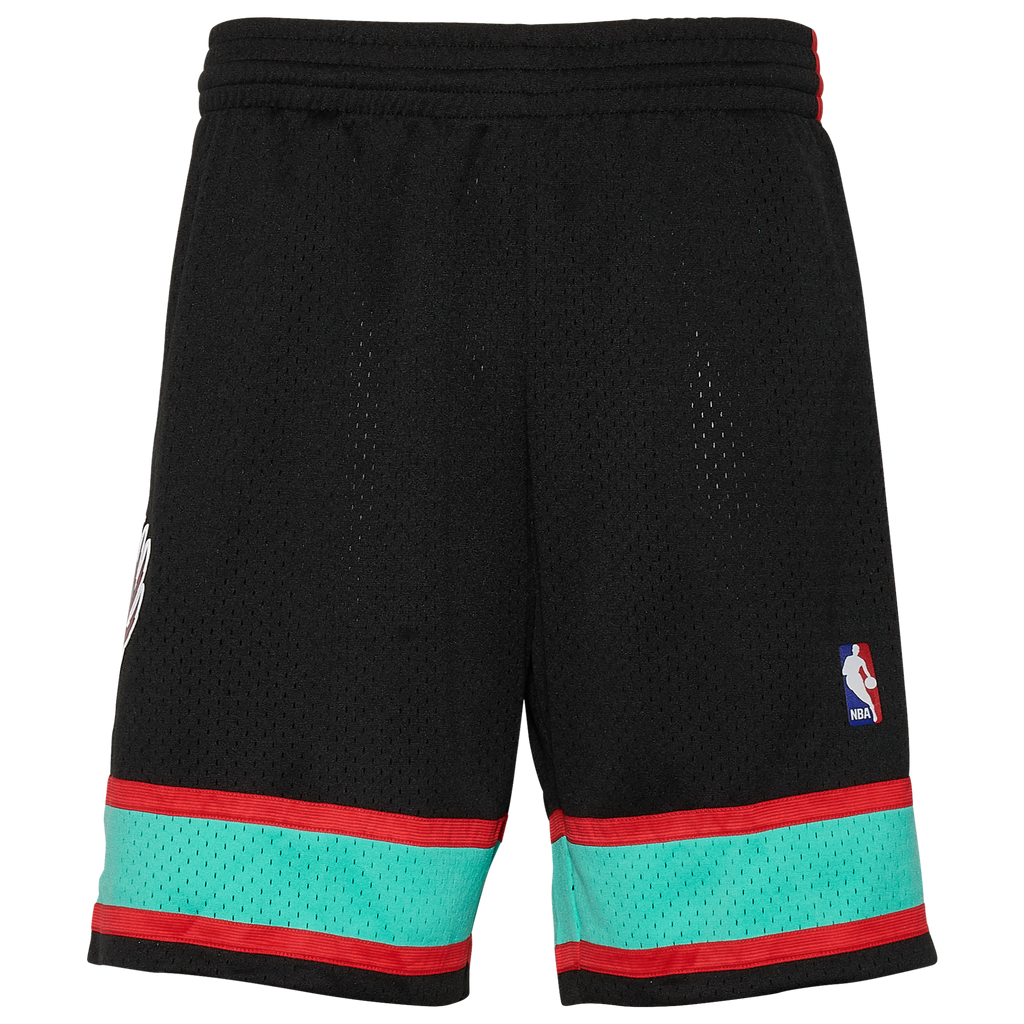 Men's Vancouver Grizzlies Mitchell & Ness Hardwood Classics Team Swingman Shorts - Black