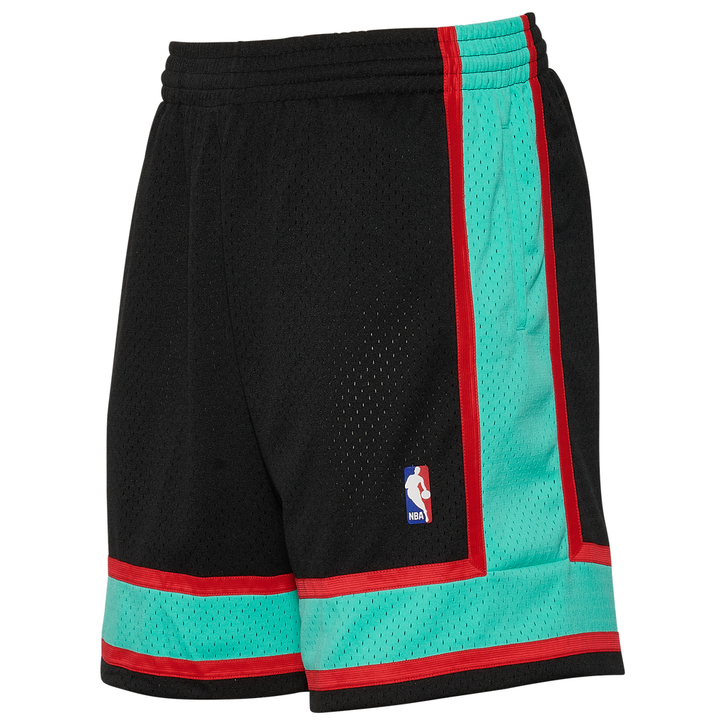 Men's Vancouver Grizzlies Mitchell & Ness Hardwood Classics Team Swingman Shorts - Black