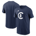 Men's Chicago Cubs Nike Cooperstown Navy T-Shirt