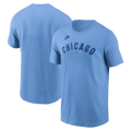 Men's Chicago Cubs Nike Cooperstown 78 Valor Blue T-Shirt