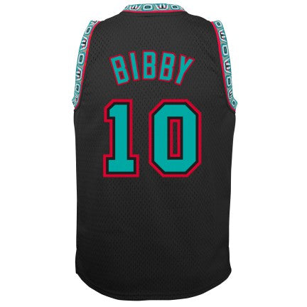 Youth Vancouver Grizzlies Mike Bibby Mitchell & Ness 1998-99 Hardwood Classics Reload 2.0 Swingman Jersey-Black