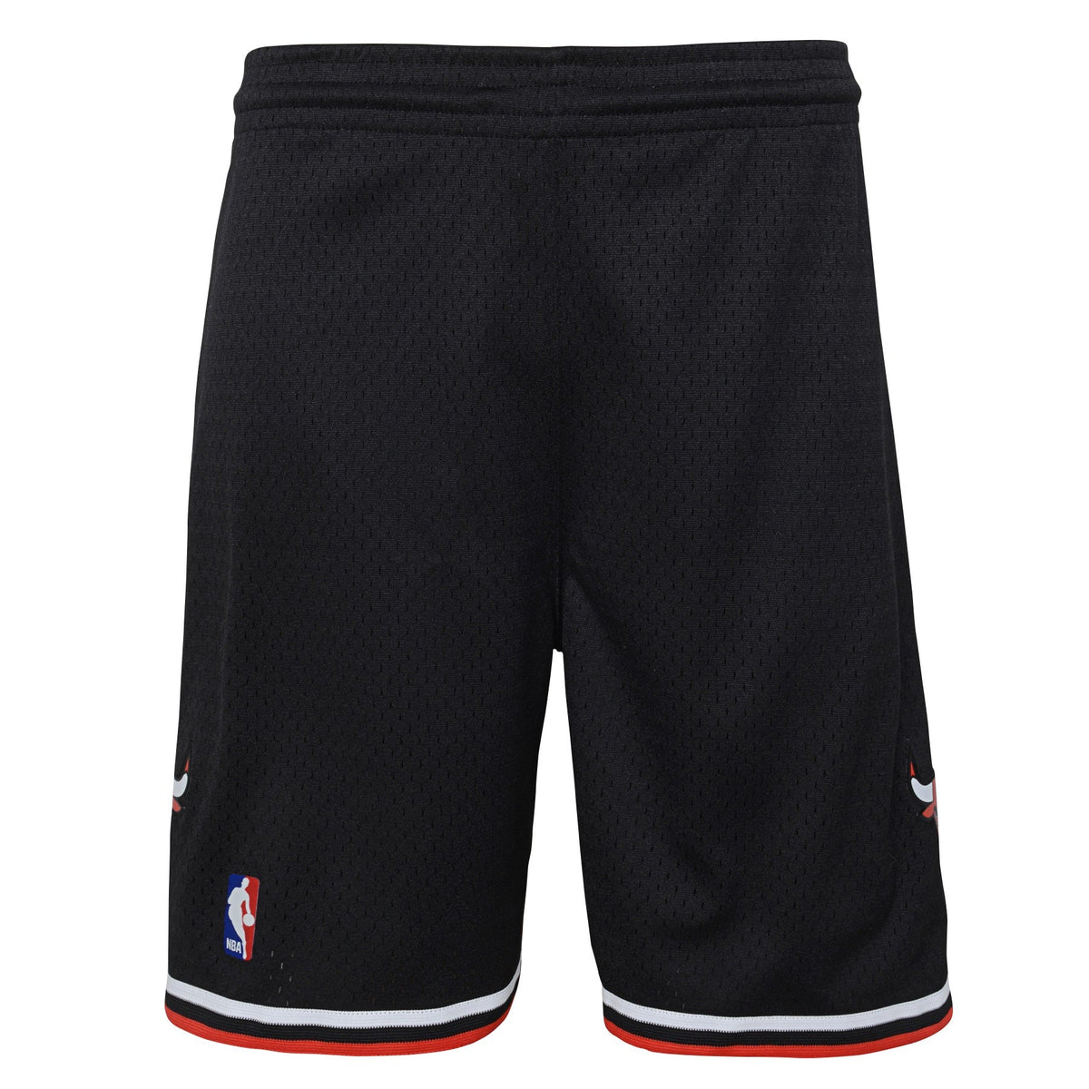 Youth Chicago Bulls Mitchell & Ness 1997 Black Hardwood Classics Swingman Shorts
