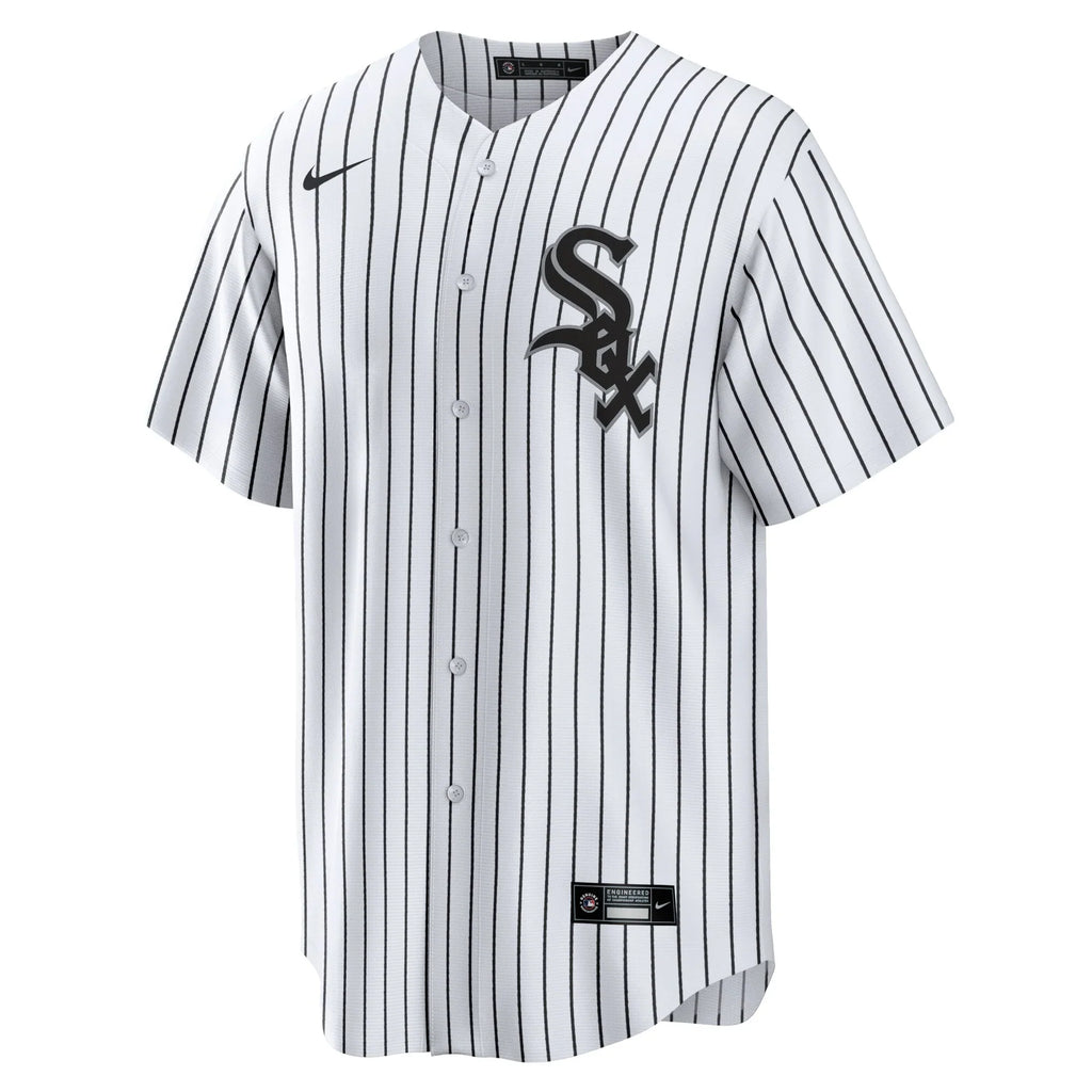 Men's NIKE Chicago White Sox Home White Replica Custom Jersey