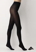 Opaque Satin Tights 60 - Black