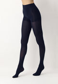 All Colors 50 Slim Fit Opaque Tights - Blue 11