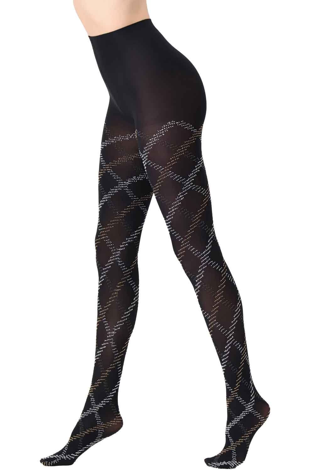 Fur Tartan Tights