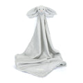Personalised Bashful Silver Bunny Blankie