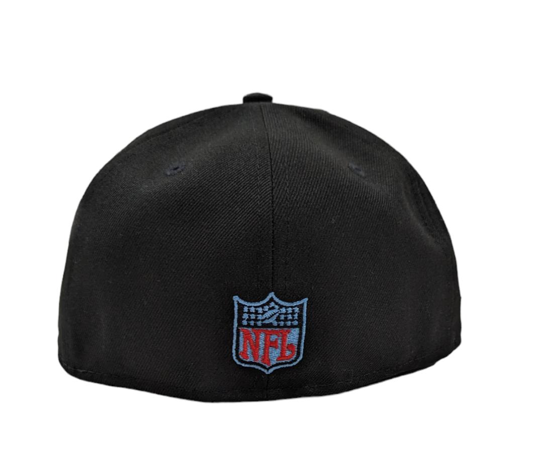 Chicago Bears Black/Sky Blue Super Bowl XX New Era 59FIFTY Fitted Hat