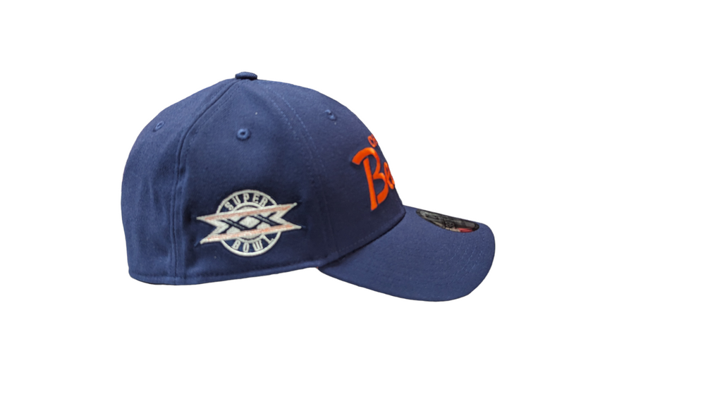 Chicago Bears New Era Super Bowl XX Griswold Navy 39THIRTY Flex Hat
