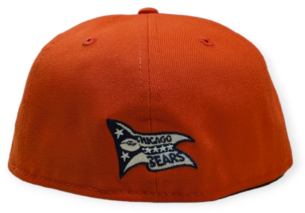 Chicago Bears "B" Logo Orange Traditions New Era 59FIFTY Fitted Hat