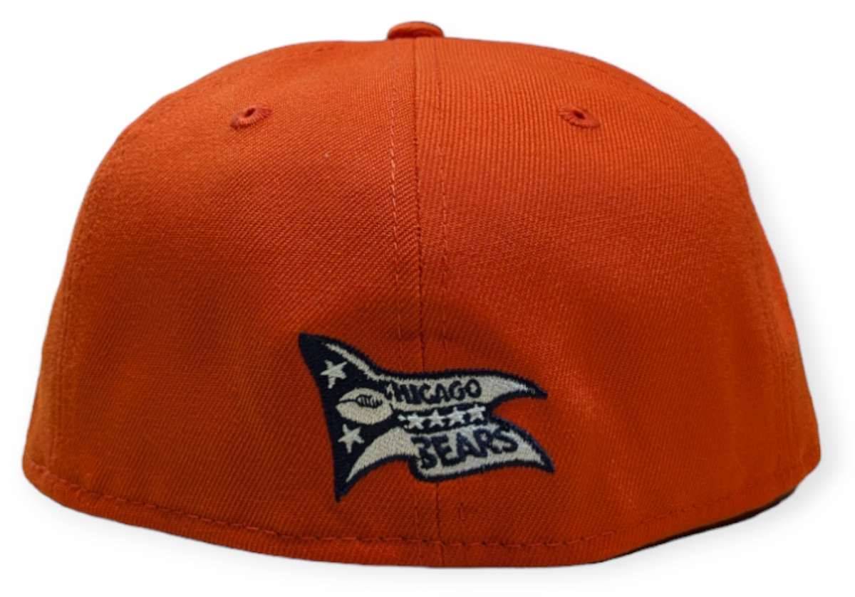 Chicago Bears "B" Logo Orange Traditions New Era 59FIFTY Fitted Hat