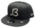 Mens Chicago Bears New Era Black B Logo 9FIFTY Snapback Hat
