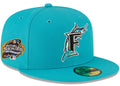 Men's Florida Marlins 2003 World Series Teal 59FIFTY Fitted Hat