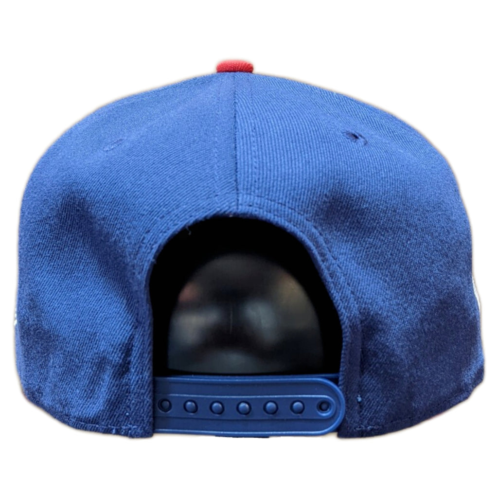 Mens Chicago White Sox New Era 1983 Road Cooperstown Collection 2 Tone Red & Navy 75th Anniversary of Comiskey Park 9FIFTY Snapback Hat