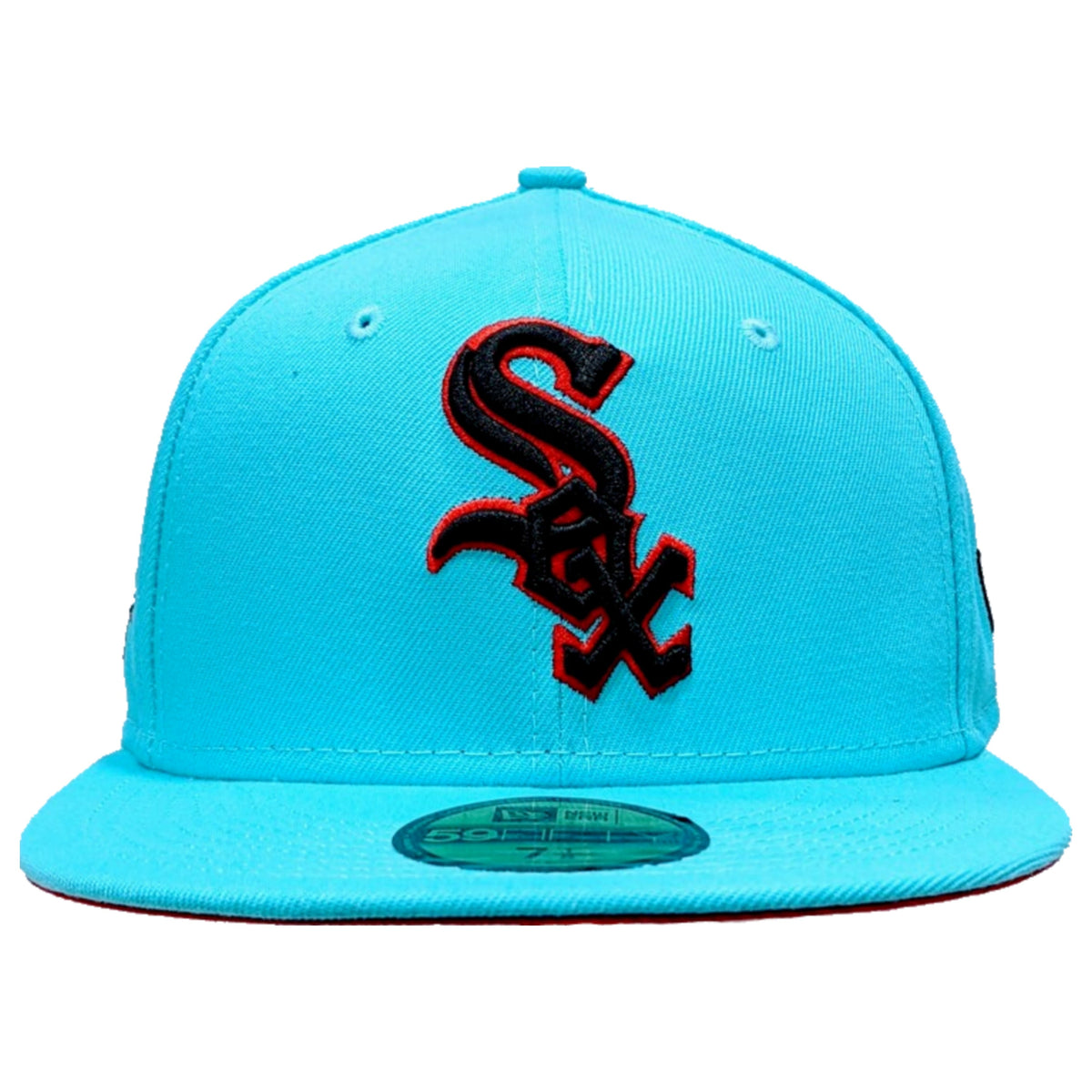Chicago White Sox New Era Tidal Wave Vice Blue 2005 World Series Champions 59FIFTY Fitted Hat