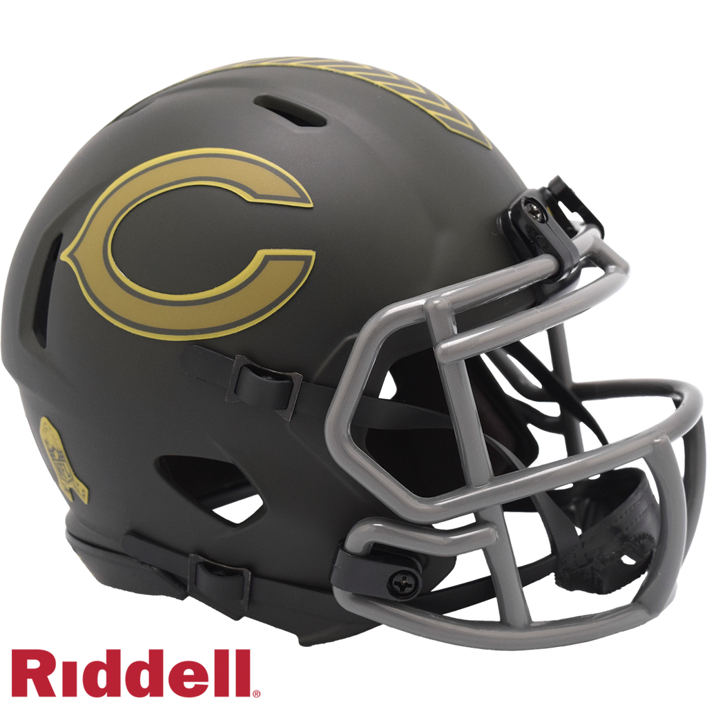 Riddell Chicago Bears 2025 Salute To Service Speed Mini Helmet