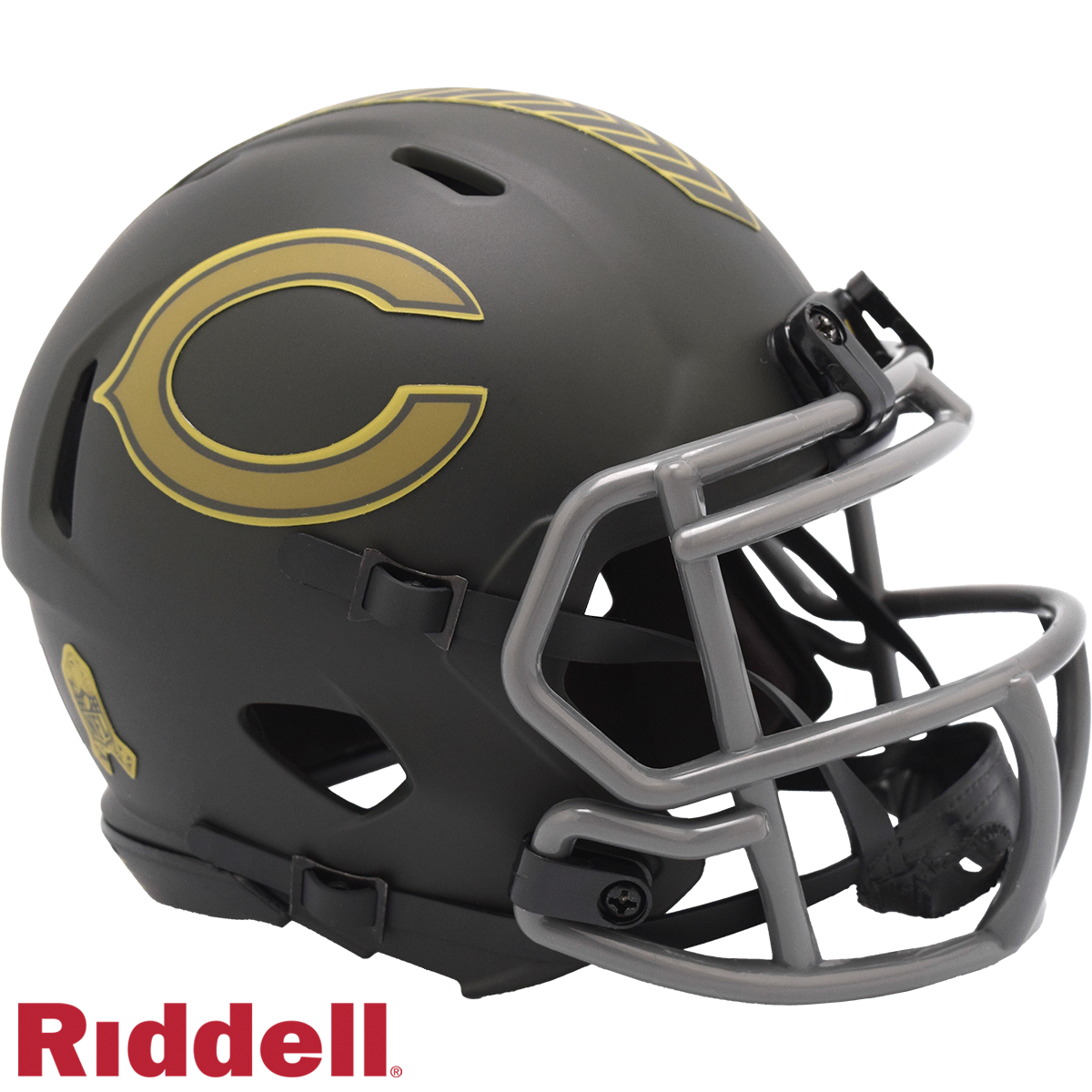 Riddell Chicago Bears 2025 Salute To Service Speed Mini Helmet