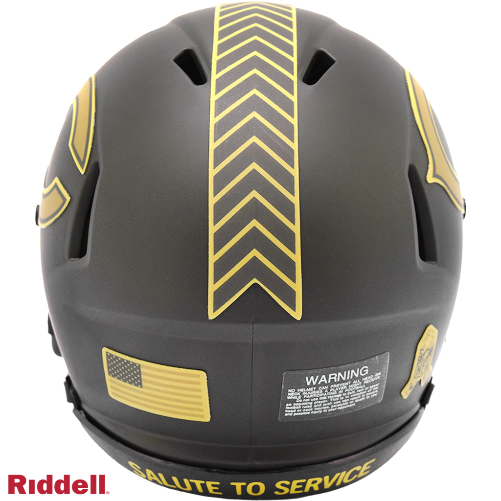 Riddell Chicago Bears 2025 Salute To Service Speed Mini Helmet