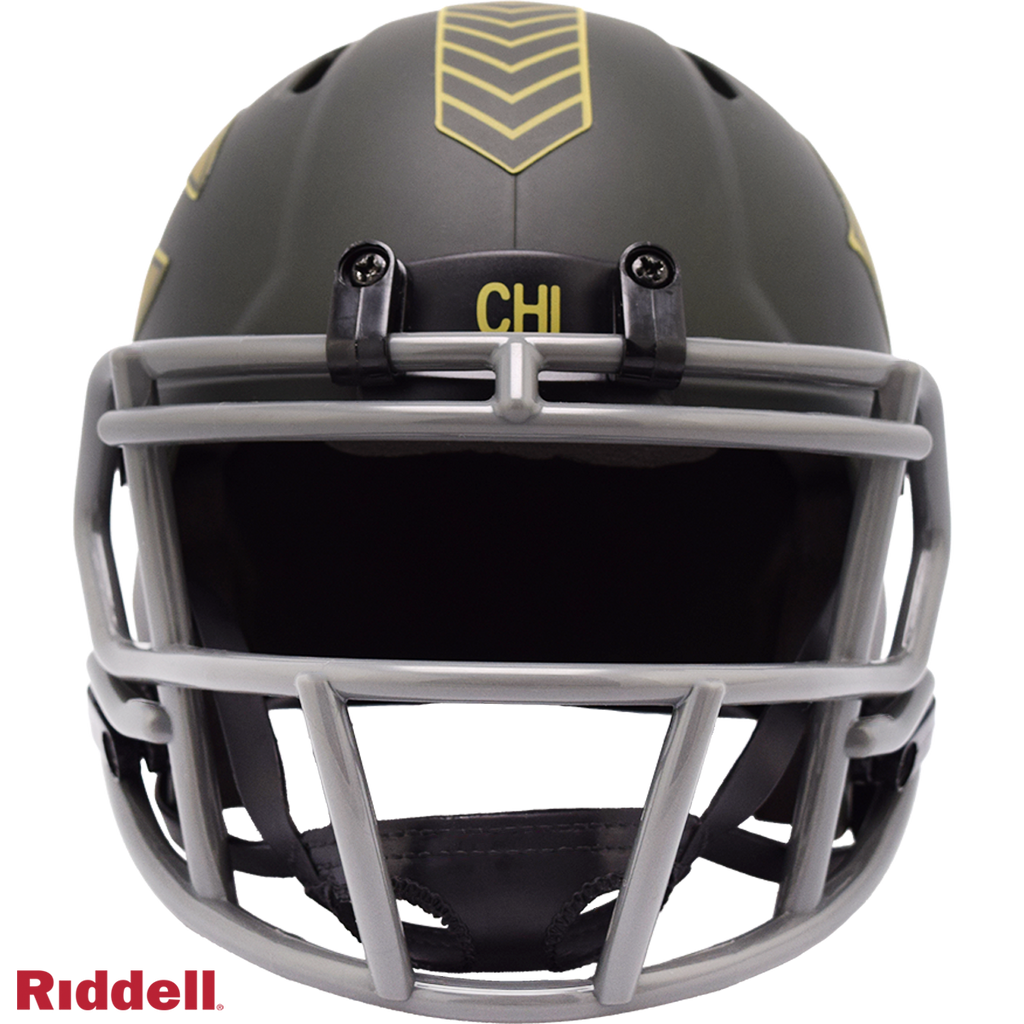 Riddell Chicago Bears 2025 Salute To Service Speed Mini Helmet