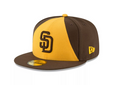 Men's San Diego Padres New Era Brown Alternate 2 Authentic Collection On-Field 59FIFTY Fitted Hat