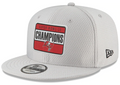 Men's Tampa Bay Buccaneers New Era Gray Super Bowl LV Champions Parade 9FIFTY Snapback Adjustable Hat