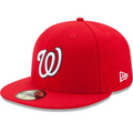 Men's Washington Nationals New Era Red Game Authentic Collection On-Field 59FIFTY Fitted Hat