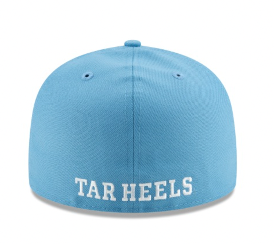 Mens North Carolina Tar Heels New Era Carolina Blue Basic 59FIFTY Fitted Hat