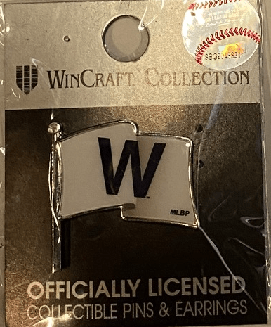 Chicago Cubs "W" Flag Collectors Lapel Pin