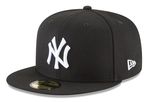 New York Yankees Black and White 59Fifty Fitted Hat
