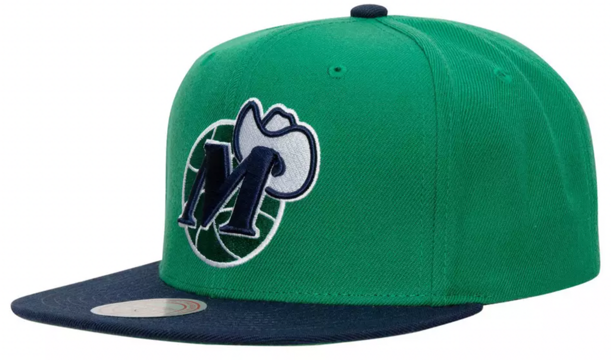 Men's Dallas Mavericks Mitchell & Ness 2 Tone 2.0 Snapback Hat