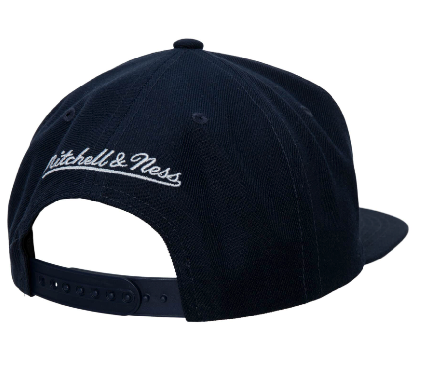 Mens NBA Memphis Grizzlies Navy 2-Tone 2.0 Snapback Hat By Mitchell And Ness