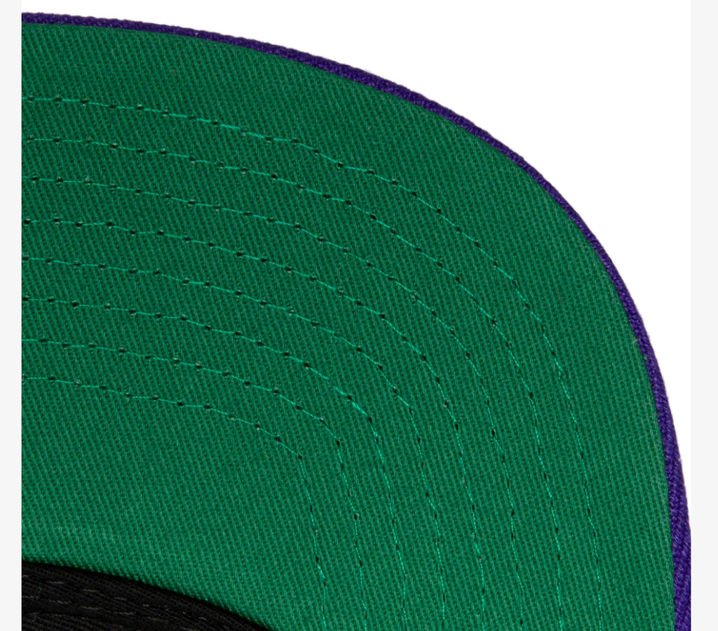 Los Angeles Lakers Sharktooth Snapback Hat By Mitchell & Ness