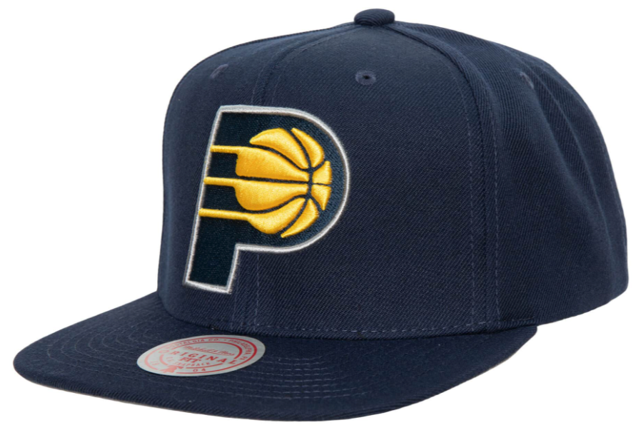 Mens NBA Indiana Pacers Ground 2.0 Snapback Hat By Mitchell And Ness