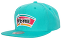 Men's Mitchell & Ness San Antonio Spurs Ground 2.0 Teal Adjustable Snapback Hat