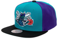 Charlotte Hornets NBA On The Block Mitchell & Ness Snapback Hat